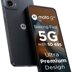 Motorola G34 5G (4 GB RAM) (Charcoal Black, 128 GB)