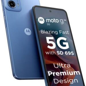 Motorola G34 5G (8 GB RAM) (Ice Blue, 128 GB)